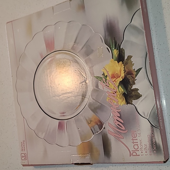 Anchor Hocking Dining Vintage Anchor Hocking Moments Platter In Box Poshmark